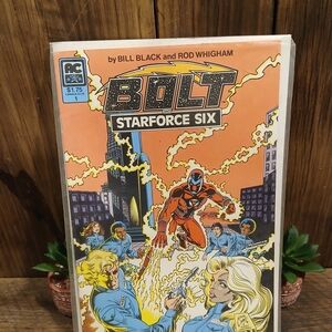 Starforce Six Trading Cards - Vibrant Orange and Blue